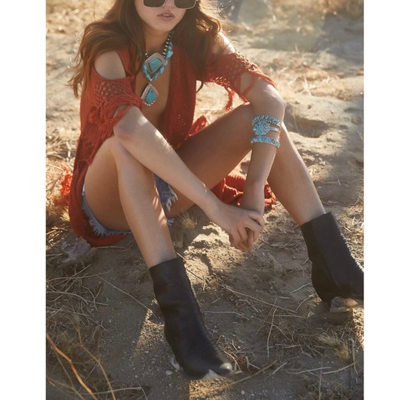 Boho Open Front Cardigan - Picture 2 of 6